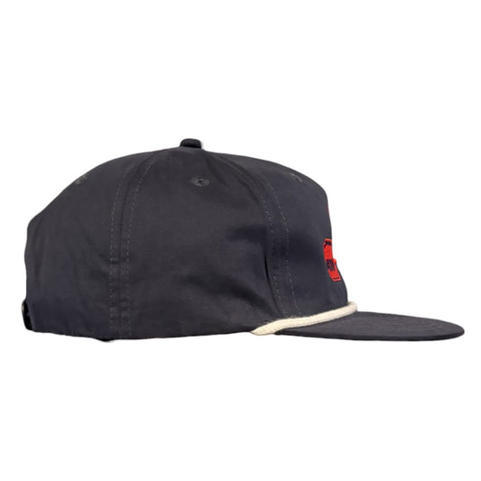 OG Barbell Snapback – Navy/Red