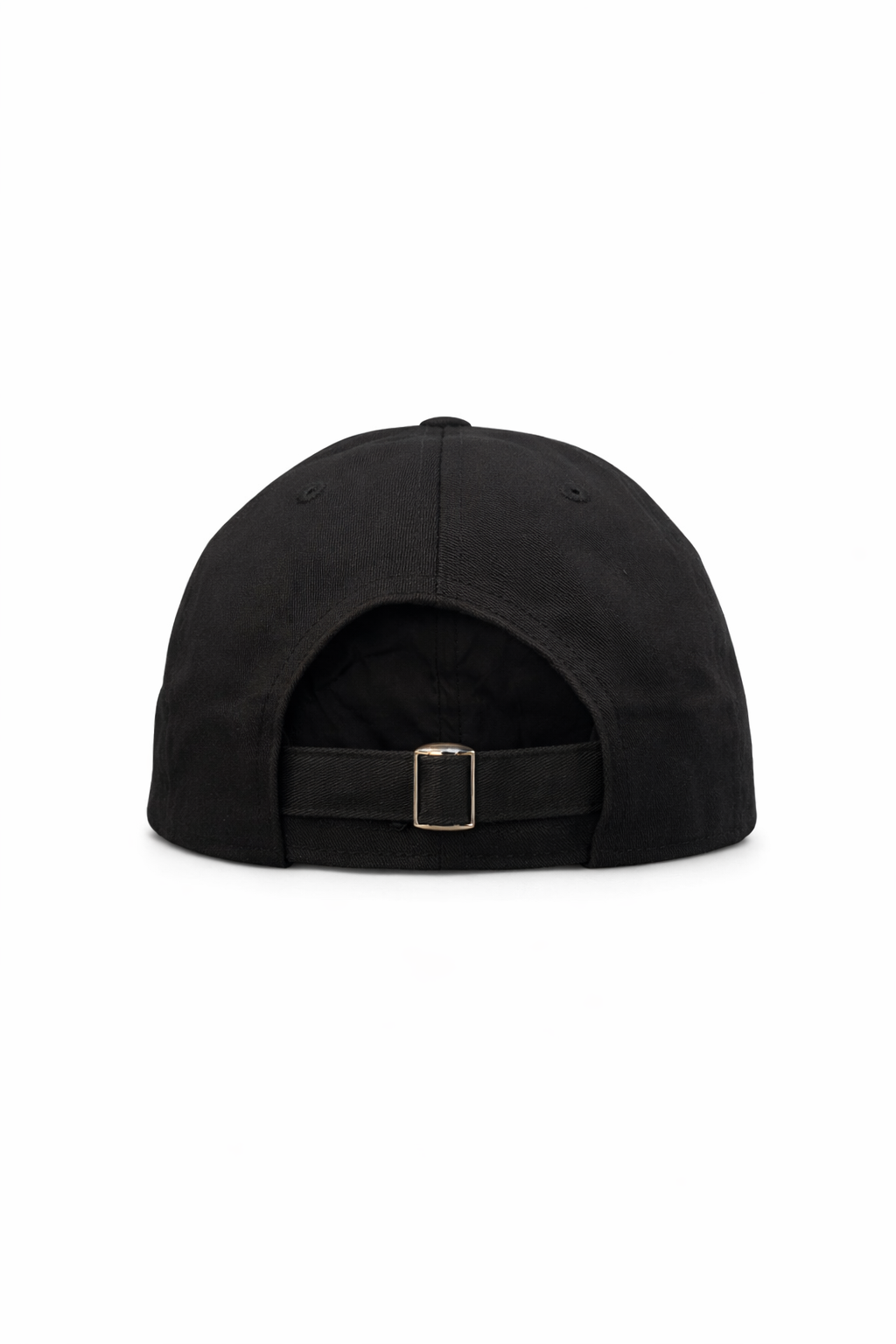 OG Barbell Logo Dad Hat- Blk/ White