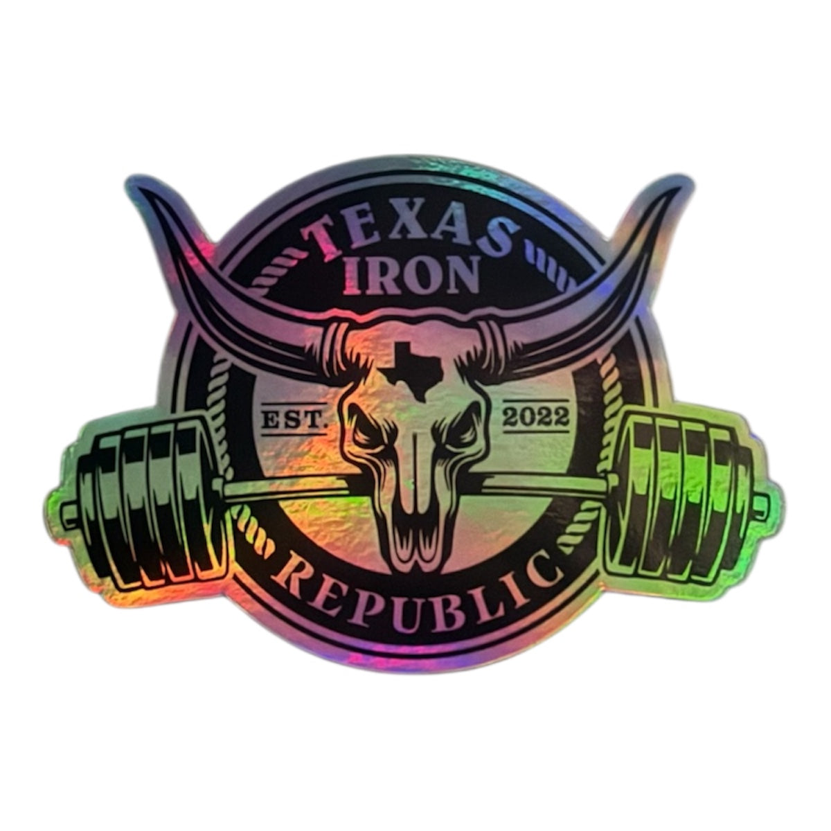 Texas Iron Republic Crest – Holographic